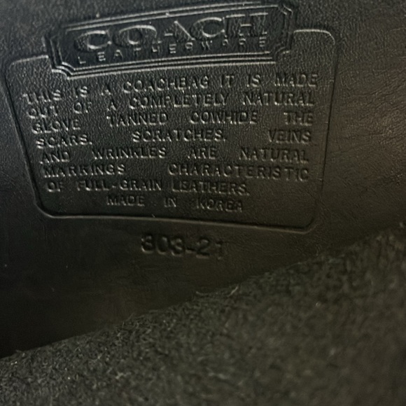 Vintage Coach Metropolitan black Leather Briefcase / Computer Bag 16" x 12" x 3" - Picture 7 of 11